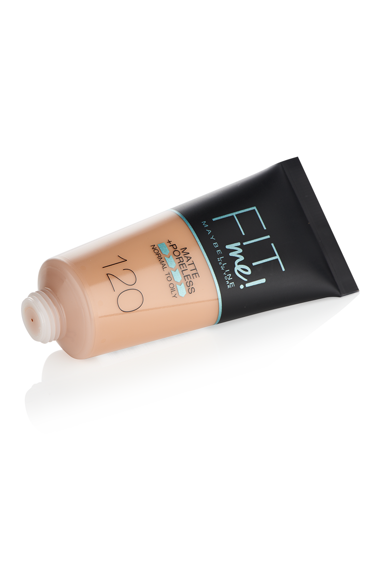 (120 CLASSIC IVORY ) Maybelline New York Fit Me Matte + Poreless Foundation - فونديشان فيت مي - الصورة 2