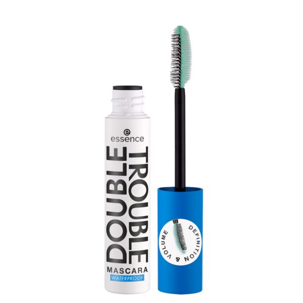 مسكرة إيسنس دابل تريبل - essence DOUBLE TROUBLE MASCARA EXTRA BLACK   270