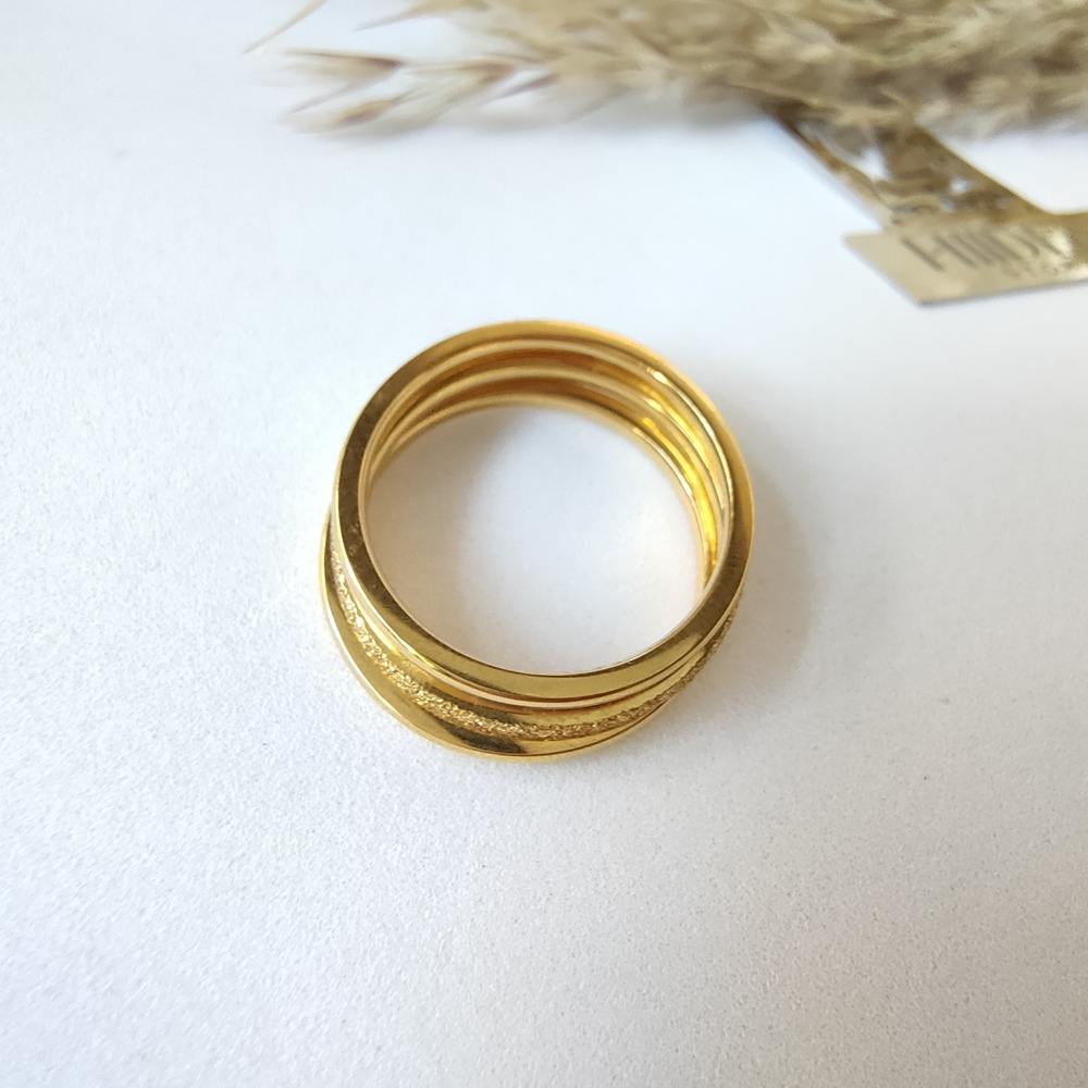 دبلة ستانلس 3حلقات - الصورة 4