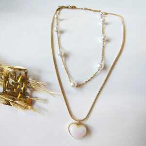 سلسلة ستانلس قلب لولي