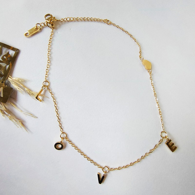 خلخال ستانلس love