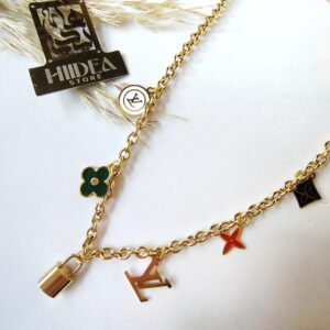 سلسلة ستانلس قفل lv