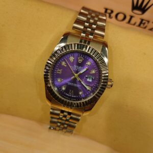 ساعة Rolex هاي كوبي مرصعة بفصوص كريستال 32ملل