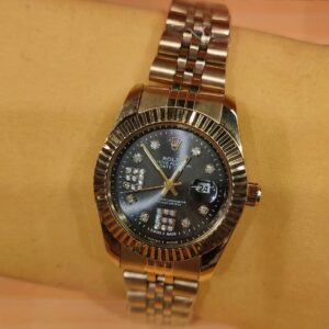 ساعة Rolex هاي كوبي مرصعة بفصوص كريستال 32ملل