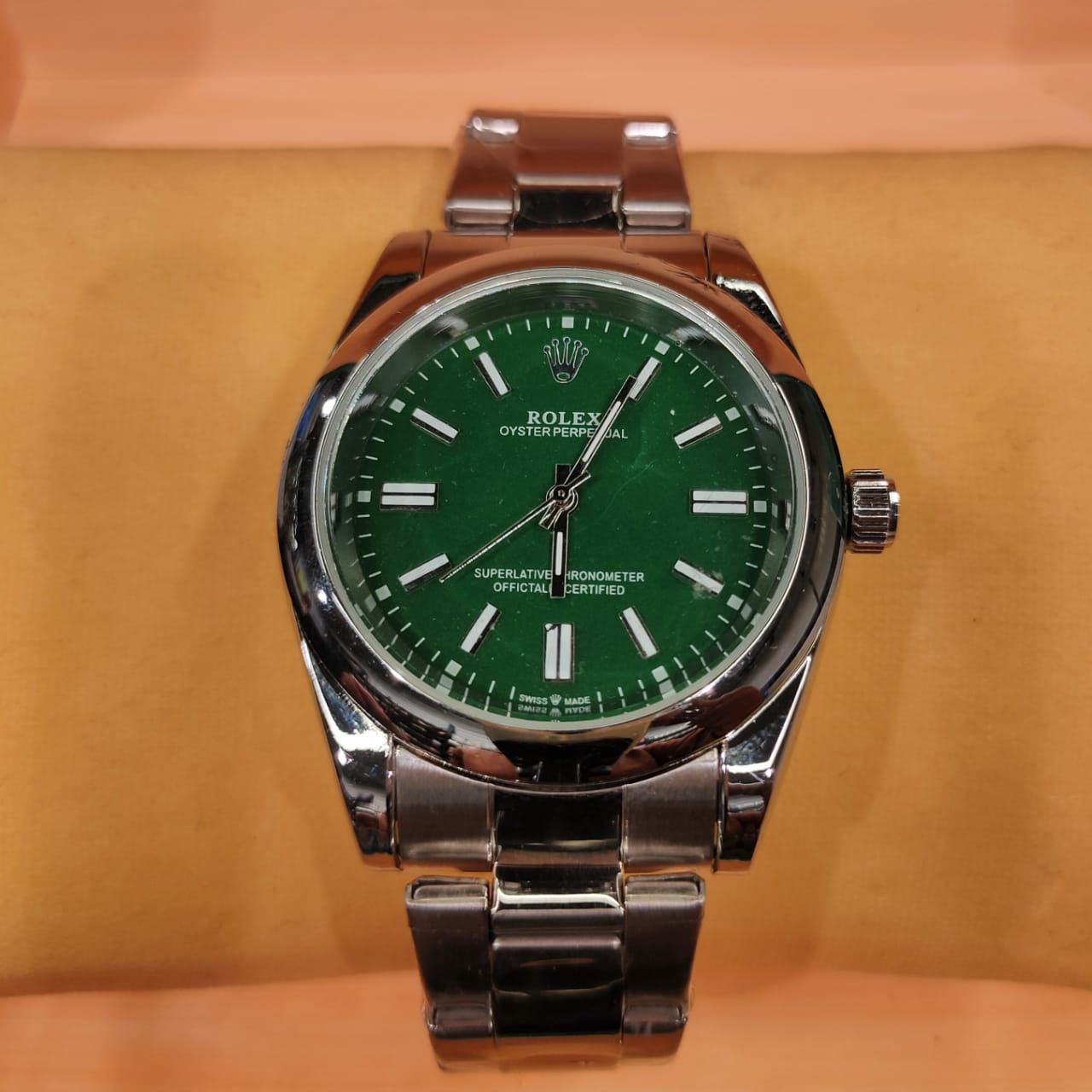 ساعة Rolex هاي كوبي رجالي 42ملل - الصورة 2