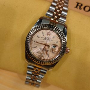 ساعة Rolex هاي كوبي مرصعة بفصوص كريستال 32ملل