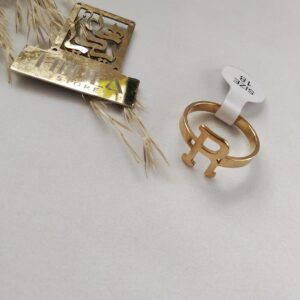 خاتم ستانلس حرفr