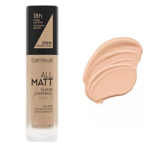 catrice all matt shine control [022 n] - فونديشان كاتريس اول ماط