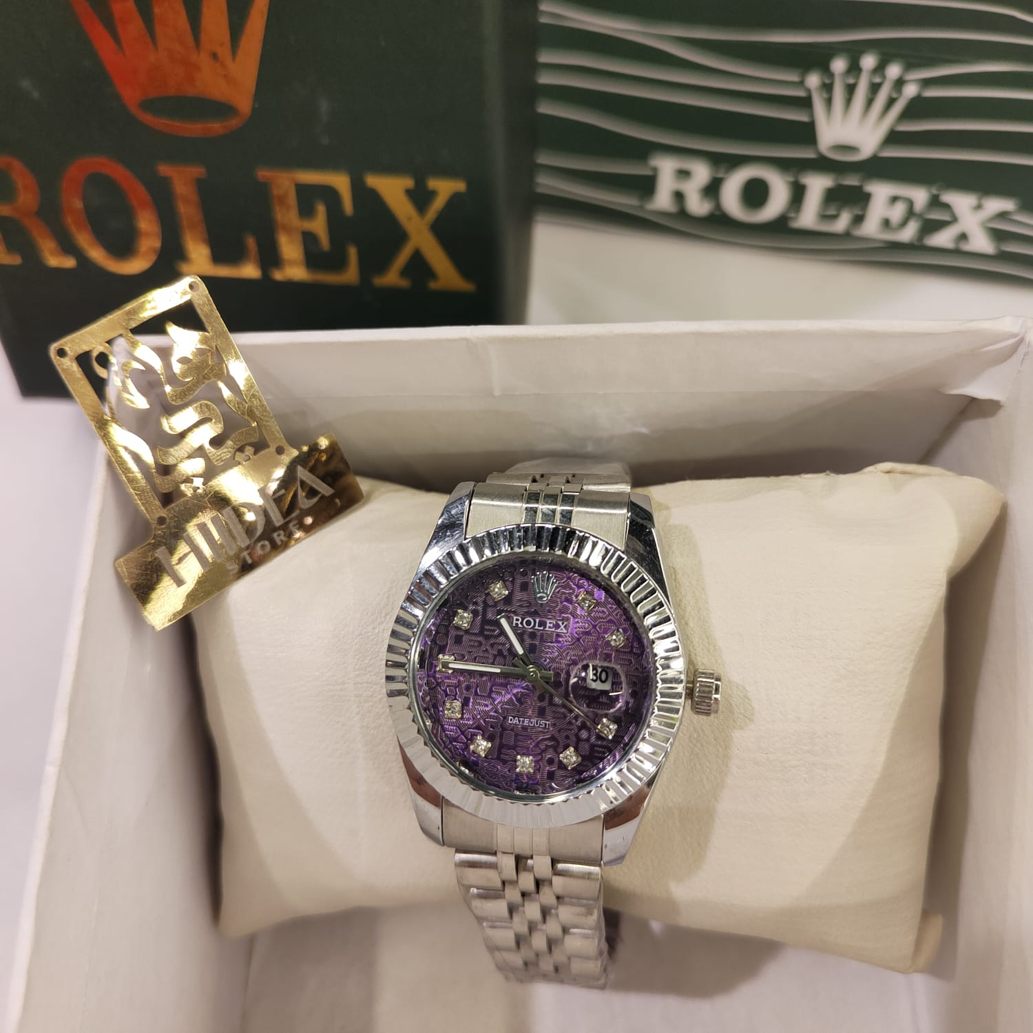 ساعة Rolex هاي كوبي 32ملل - الصورة 4