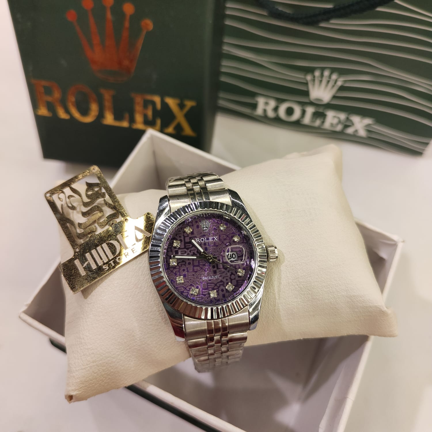 ساعة Rolex هاي كوبي 32ملل - الصورة 3