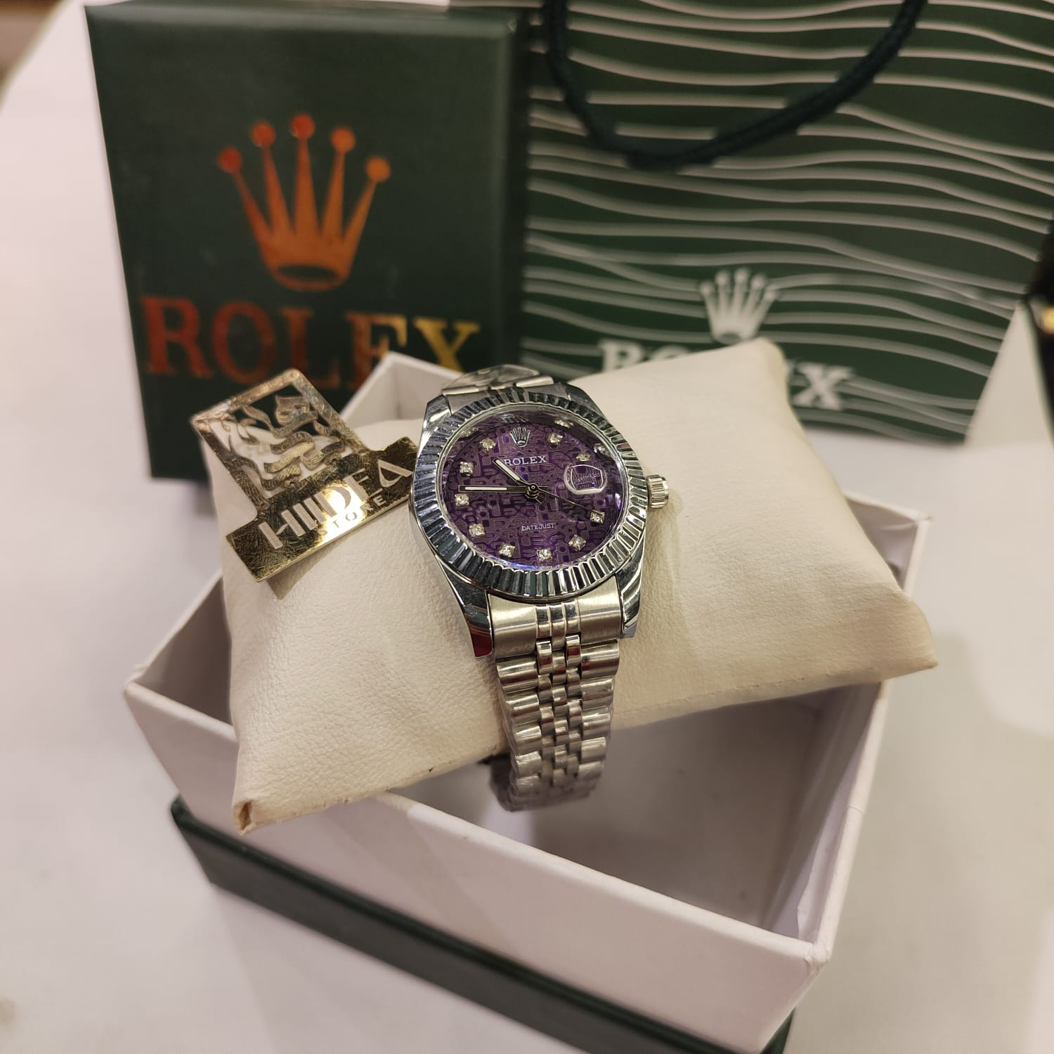 ساعة Rolex هاي كوبي 32ملل - الصورة 2