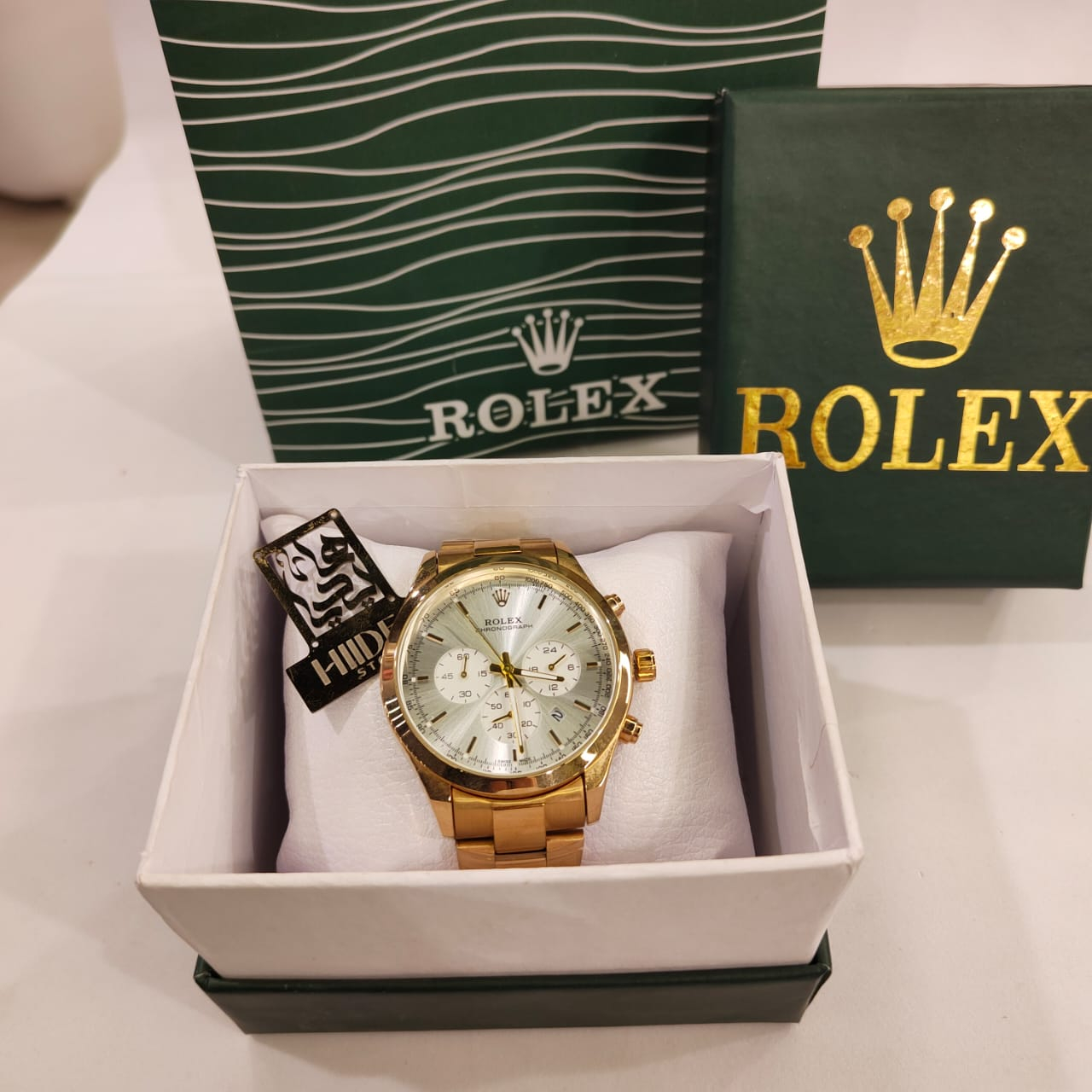 ساعة Rolex هاي كوبي رجالي 42ملل - الصورة 9